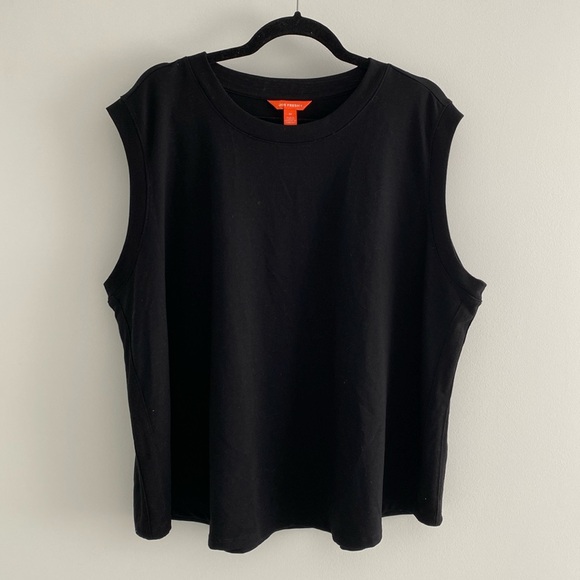 Joe Fresh Women’s plus size black muscle shirt - size 3XL - Picture 1 of 4